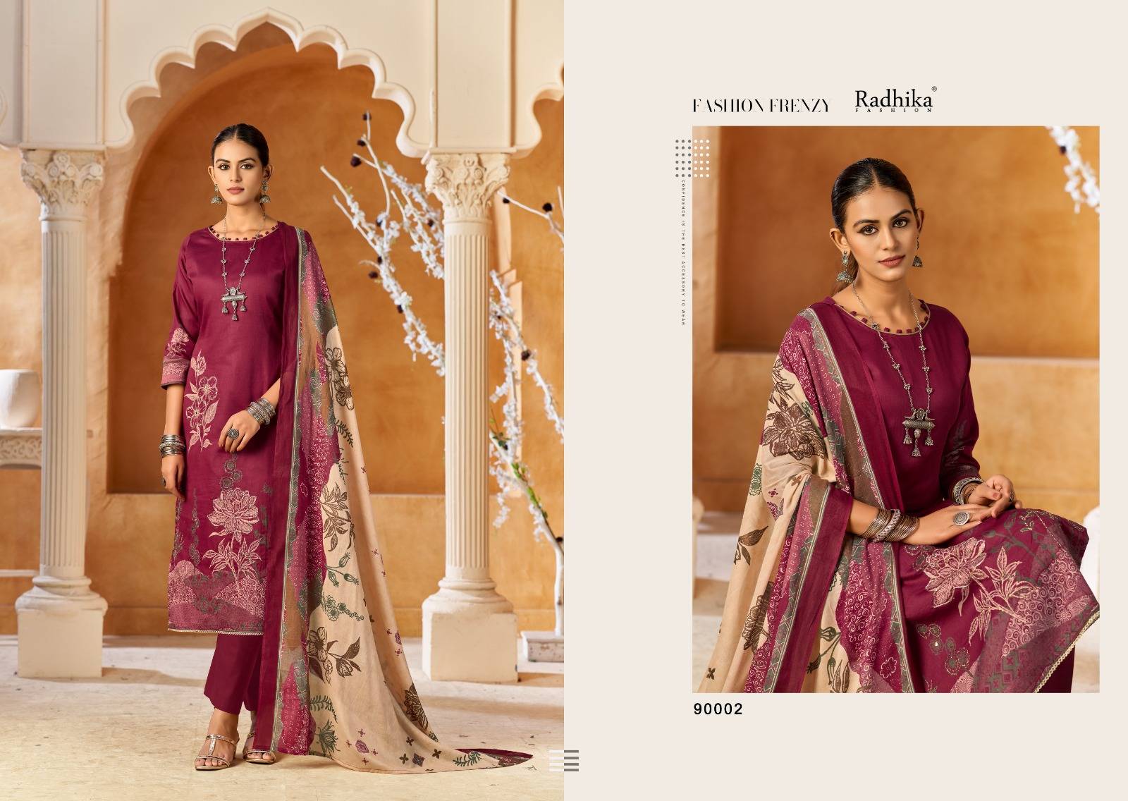 Radhika Azara Jessika Vol 2 Dress materials suppliers in kolkata